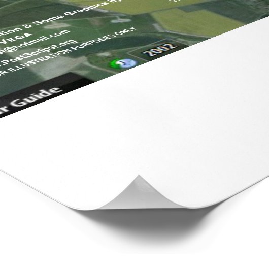 Stonehenge - Taurus Star Map 2 Poster (Hoek)