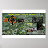 Stonehenge - Taurus Star Map 2 Poster (Voorkant)