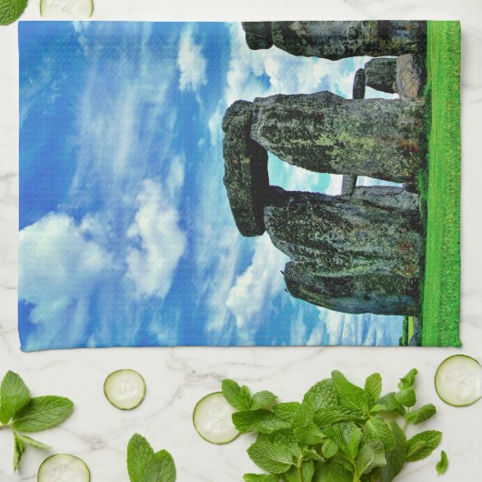 Stonehenge Theedoek (Gevouwen)