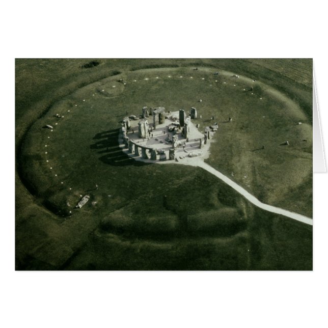 Stonehenge uit de lucht (Voorkant Horizontaal)
