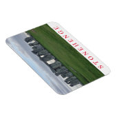 Stonehenge uitzicht koelkastmagneet magneet (Rechterzijde)