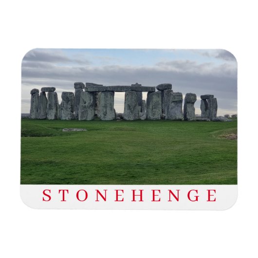 Stonehenge uitzicht koelkastmagneet magneet (Horizontaal)