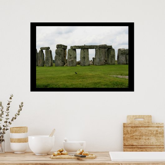 Stonehenge Uitzichten Poster (Keuken)
