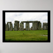 Stonehenge Uitzichten Poster (Voorkant)