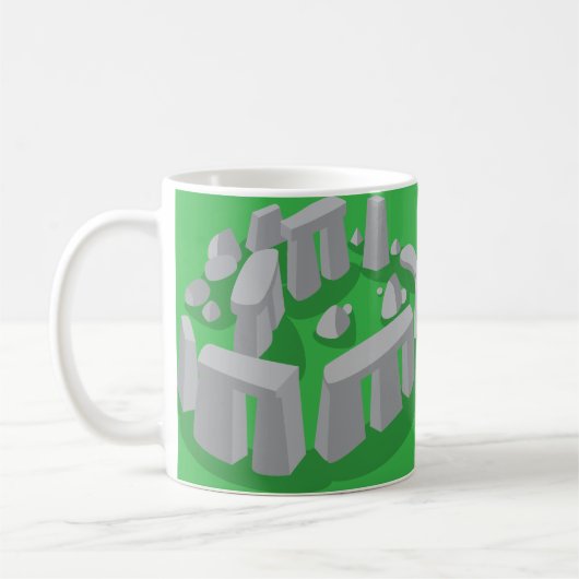 Stonehenge van Engeland Koffiemok (Links)