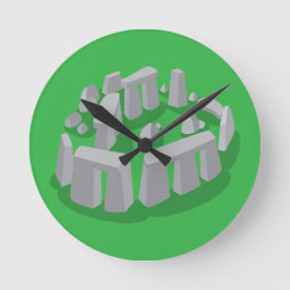 Stonehenge van Engeland Ronde Klok