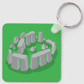 Stonehenge van Engeland Sleutelhanger (Achterkant)