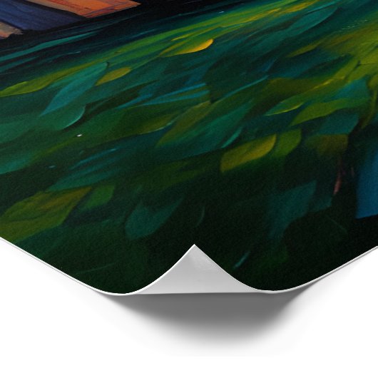 Stonehenge | Van Gogh Inspiratie Poster (Hoek)