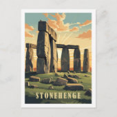 Stonehenge Verenigd Koninkrijk Beroemde reisplaats Briefkaart (Voorkant)