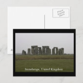 Stonehenge, Verenigd Koninkrijk Briefkaart (Voorkant / Achterkant)