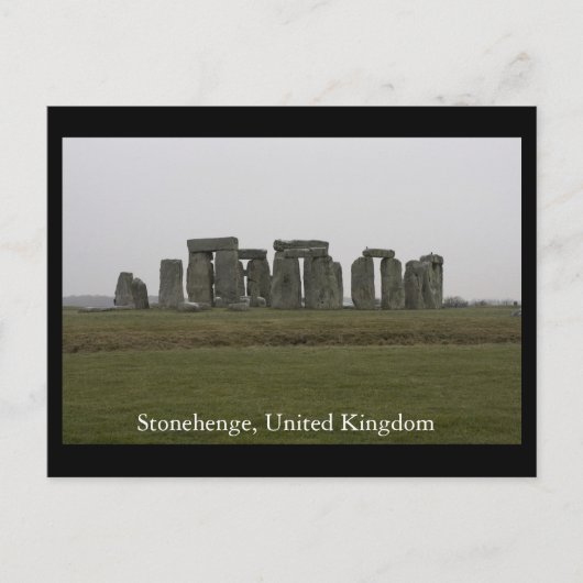 Stonehenge, Verenigd Koninkrijk Briefkaart (Voorkant)