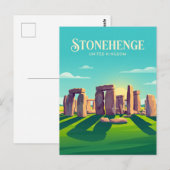 Stonehenge Verenigd Koninkrijk Briefkaart (Voorkant / Achterkant)