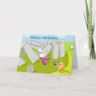 stonehenge verjaardagskleinzoon kaart