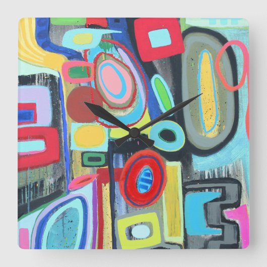 Stonehenge wandklok (Voorkant)