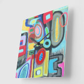 Stonehenge wandklok (Hoek)