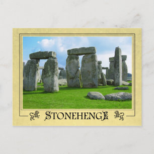 Stonehenge, Wiltshire, Engeland Briefkaart