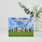 Stonehenge, Wiltshire, Engeland Briefkaart (Staand voorkant)