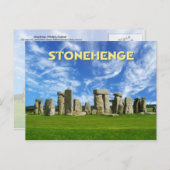 Stonehenge, Wiltshire, Engeland Briefkaart (Voorkant / Achterkant)