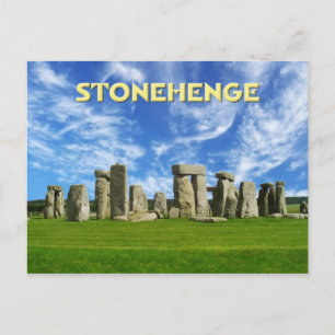 Stonehenge, Wiltshire, Engeland Briefkaart