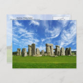 Stonehenge, Wiltshire, Engeland Briefkaart (Voorkant / Achterkant)