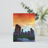 Stonehenge, Wiltshire, Engeland Briefkaart (Staand voorkant)