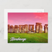 Stonehenge, Wiltshire, Engeland Feestdagenkaart (Voorkant / Achterkant)