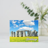Stonehenge, Wiltshire, Engeland Feestdagenkaart (Staand voorkant)