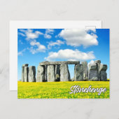 Stonehenge, Wiltshire, Engeland Feestdagenkaart (Voorkant / Achterkant)