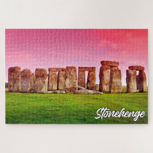 Stonehenge, Wiltshire, Engeland Legpuzzel (Horizontaal)