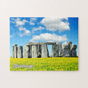 Stonehenge, Wiltshire, Engeland Legpuzzel