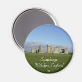 Stonehenge Wiltshire, Engeland Magnet (Voorkant / Achterkant)