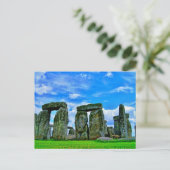 Stonehenge, Wiltshire, Engeland, Prehistorische St Feestdagenkaart (Staand voorkant)