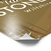 Stonehenge Wiltshire Train poster (Hoek)