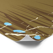 Stonehenge Wiltshire Treinreisposter Poster (Hoek)