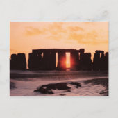 Stonehenge, Winter Solstice Briefkaart (Voorkant)