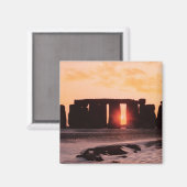 Stonehenge, Winter Solstice Magneet (Voorkant / Achterkant)