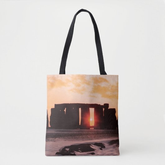 Stonehenge, Winter Solstice Tote Bag (Voorkant)