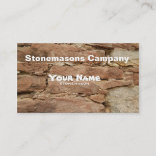 stonemason visitekaartje