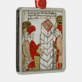 Stonemasons uit 'Traite d'Arpentage' Metalen Ornament (Rechts)