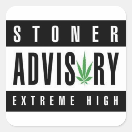 Stoner Advisory sticker (Voorkant)