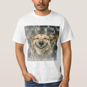 Stoner Dog Advice Animal Meme T-shirt