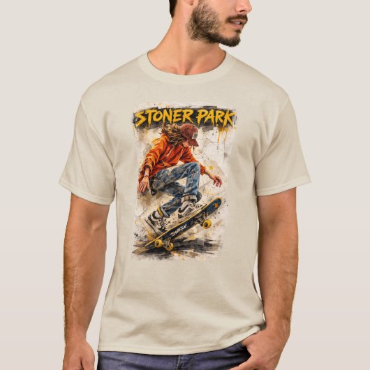 STONER SKATEPARK T-SHIRT (Voorkant)