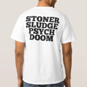 Stoner Sludge Psych Doom T-Shirt (Achterkant)