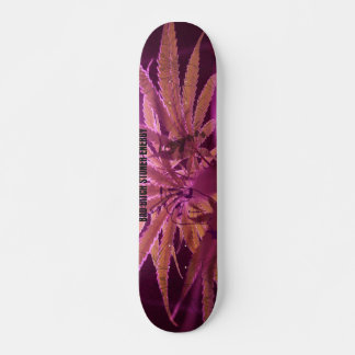 Stoner vibes persoonlijk skateboard