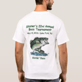 Stoner's 22e jaarlijkse bassentoernooi t-shirt (Achterkant)
