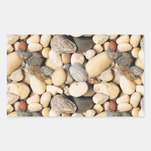 Stones Custom Blank Trendy Elegant Sjabloon Rechthoekige Sticker