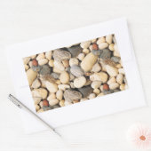 Stones Custom Blank Trendy Elegant Sjabloon Rechthoekige Sticker (Envelop)