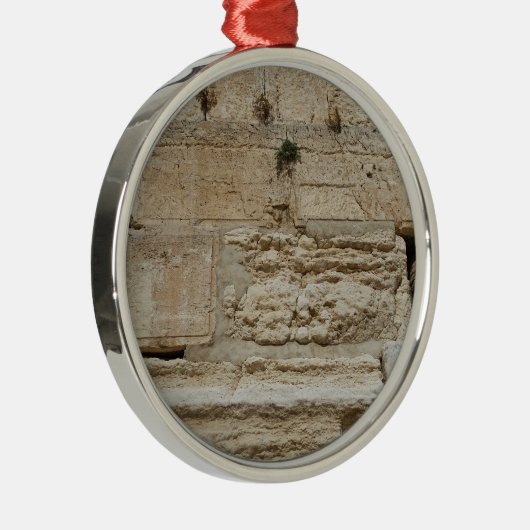 Stones Kotel Western Wall Jerusalem Metalen Ornament (Rechts)