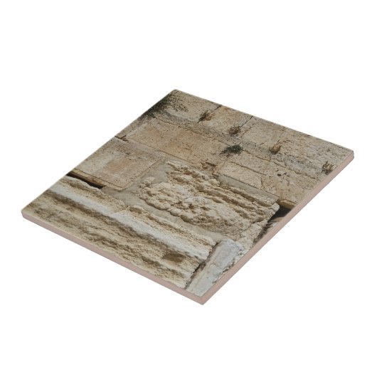 Stones Kotel Western Wall Jerusalem Tegeltje (Zijkant)