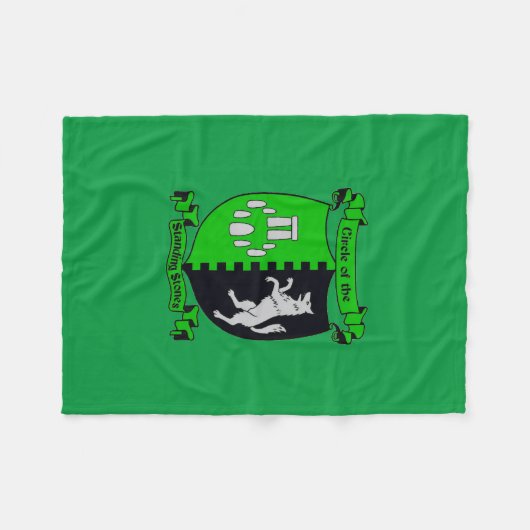 Stones Lodge Blanket Fleece Deken (Voorkant (Horizontaal))